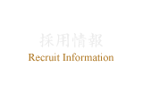採用情報